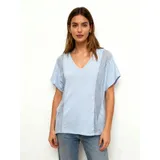 T-Shirt Donna Estate Made in Italia Tempo libero Vari Colori Standard Tinto a freddo — foto 4