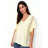 T-Shirt Donna Estate Made in Italia Tempo libero Vari Colori Standard Tinto a freddo — foto 5