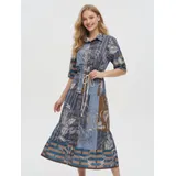 Vestiti Genere Vestiti Donna Primavera/Estate Made in Italia Quotidiano Vari Colori Standard Stampata Cotone — foto 1