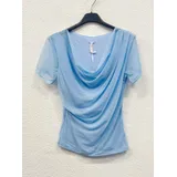 T-Shirt & Top(D) Genere T-Shirt Donna Estate Made in Italia Quotidiano Vari Colori Petite Monocromo — foto 5