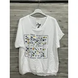 T-Shirt & Top(D) Genere T-Shirt Donna Estate Made in Italia Quotidiano Vari Colori Standard Stampata — foto 4
