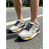 Sneakers basse Uomo Primavera Made in Cina Tempo libero Plateau Anteriore Tonda — foto 1