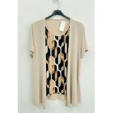 T-Shirt & Top(D) Genere T-Shirt Donna Estate Made in Italia Quotidiano Vari Colori Curvy(taglie forti) Multicolore — foto 1
