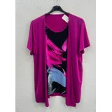 T-Shirt & Top(D) Genere T-Shirt Donna Estate Made in Italia Quotidiano Vari Colori Curvy(taglie forti) Multicolore — foto 3