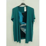 T-Shirt & Top(D) Genere T-Shirt Donna Estate Made in Italia Quotidiano Vari Colori Curvy(taglie forti) Multicolore — foto 4