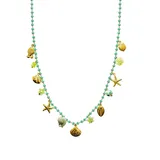 Collana Lunga di Perline Colorate con Charms Marini — foto 3