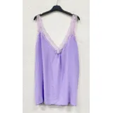 T-Shirt & Top(D) Genere Canottiera Donna Estate Made in Italia Quotidiano Vari Colori Oversize Monocromo — foto 3