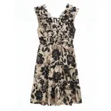 Vestiti Genere Vestiti Donna Primavera/Estate Made in Italia Tempo libero Colore Unico Standard Fiori Cotone — foto 3