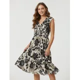 Vestiti Genere Vestiti Donna Primavera/Estate Made in Italia Tempo libero Colore Unico Standard Fiori Cotone — foto 1