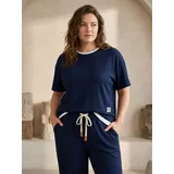 Completo Vestiti Camicia T-Shirt Pantaloni Sportivi Giacca Leggere Donna Primavera/Estate Made in Italia Tempo libero Colore Unico Standard — foto 1
