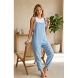 Linen jumpsuit — foto 1