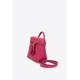 Borse in Pelle Genere Borsa a Tracolla Donna Quattro stagioni Made in Italia Tempo libero Colore Unico Cerniera lampo — foto 3