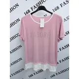 T-Shirt Pantaloni Donna Autunno Made in Italia Quotidiano Vari Colori Standard — foto 4