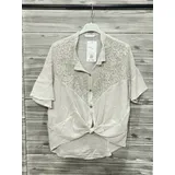 Camicie(D) Genere Camicia Donna Estate Made in Italia Quotidiano Vari Colori Standard Cotone — foto 3