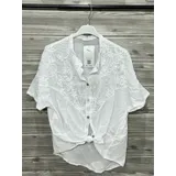 Camicie(D) Genere Camicia Donna Estate Made in Italia Quotidiano Vari Colori Standard Cotone — foto 4