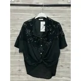 Camicie(D) Genere Camicia Donna Estate Made in Italia Quotidiano Vari Colori Standard Cotone — foto 5