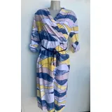 Vestiti Donna Estate Made in Italia Quotidiano Vari Colori Standard Multicolore Cotone — foto 1
