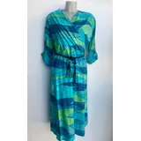 Vestiti Donna Estate Made in Italia Quotidiano Vari Colori Standard Multicolore Cotone — foto 4