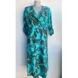 Vestiti Donna Estate Made in Italia Quotidiano Vari Colori Oversize Multicolore Cotone — foto 5