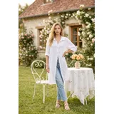 Camicie(D) Genere Camicia Camicia Donna Primavera/Estate Made in Italia Quotidiano Vari Colori Curvy(taglie forti) — foto 5