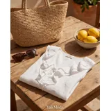 T-Shirt & Top(D) Genere T-Shirt Donna Primavera/Estate Made in Italia Quotidiano Vari Colori Oversize — foto 7