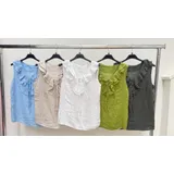 T-Shirt & Top(D) Genere T-Shirt Donna Primavera/Estate Made in Italia Quotidiano Vari Colori Oversize — foto 10