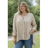 Camicie(D) Genere Camicia Camicia Casual Donna Primavera/Estate Made in Italia Tempo libero Vari Colori Curvy(taglie forti) Monocromo — foto 1