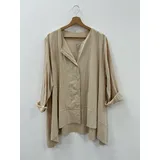 Camicie(D) Genere Camicia Camicia Casual Donna Primavera/Estate Made in Italia Tempo libero Vari Colori Curvy(taglie forti) Monocromo — foto 3