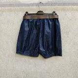 Pantaloni(D) Genere Pantaloni Shorts Donna Estate Made in Spagna Quotidiano Colore Unico Curvy(taglie forti) — foto 3