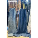 Abito Lungo Tencel con Spalline in Perline — foto 3