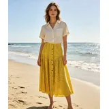Gonne Genere Gonna lunga Donna Estate Made in Italia Quotidiano Vari Colori Standard Stampata — foto 1
