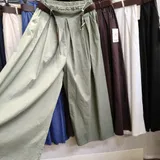 Pantaloni(D) Genere Pantaloni Donna Estate Made in Spagna Quotidiano Colore Unico Curvy(taglie forti) — foto 5