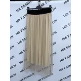 Gonna a Tubino Pantaloni Donna Autunno Made in Italia Quotidiano Vari Colori Standard — foto 3