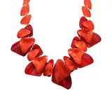 Collana Organica con Petali in Resina — foto 5