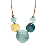 Collana con Dischi in Resina — foto 4