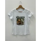 T-Shirt & Top(D) Genere T-Shirt Donna Primavera/Estate Made in Cina Tempo libero Colore Unico Standard Monocromo — foto 3