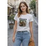 T-Shirt & Top(D) Genere T-Shirt Donna Primavera/Estate Made in Cina Tempo libero Colore Unico Standard Monocromo — foto 1