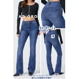 Jeans(D) Genere Jeans Bootcut Donna Quattro stagioni Made in Cina Tempo libero Vari Colori Curvy(taglie forti) — foto 3