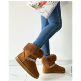 Stivaletti Classici Donna Autunno/Inverno Made in Cina Tempo libero Plateau Anteriore Tonda — foto 3