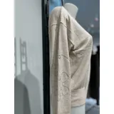 Pullover Pullover Donna Autunno/Inverno Made in Italia Quotidiano Oversize — foto 3