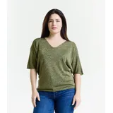 Curvy nome Genere Maglie Donna Primavera/Estate Made in Italia Quotidiano Vari Colori Curvy(taglie forti) Multicolore — foto 3