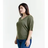 Curvy nome Genere Maglie Donna Primavera/Estate Made in Italia Quotidiano Vari Colori Curvy(taglie forti) Multicolore — foto 4