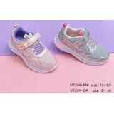 Sneakers Bambina Primavera Made in Cina Tempo libero Plateau Anteriore Tonda — foto 1