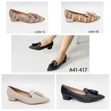 Ballerine(D) Genere Ballerine Classiche Donna Quattro stagioni Made in Cina Tempo libero Piatto A punta — foto 3