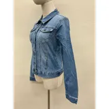 Giacche(D) Genere Giacca di Jeans Giacca Donna Primavera/Estate Made in Cina Quotidiano Colore Unico Standard — foto 5