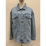 Giacche(D) Genere Giacca di Jeans Giacca Donna Primavera/Estate Made in Cina Quotidiano Colore Unico Standard — foto 3