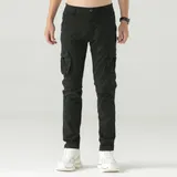 Pantaloni Cargo Uomo Primavera Made in Cina Quotidiano Vari Colori Standard — foto 4