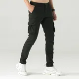 Pantaloni Cargo Uomo Primavera Made in Cina Quotidiano Vari Colori Standard — foto 1