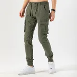 Pantaloni Cargo Uomo Primavera Made in Cina Quotidiano Vari Colori Standard — foto 1