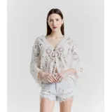 Cardigan Cardigan Donna Primavera/Estate Made in Italia Quotidiano Colore Unico Standard — foto 5